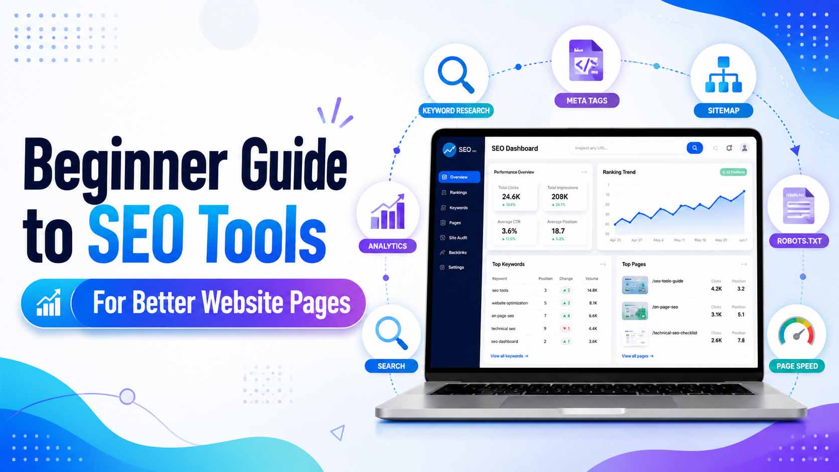 Beginner Guide to SEO Tools for Better Website Pages